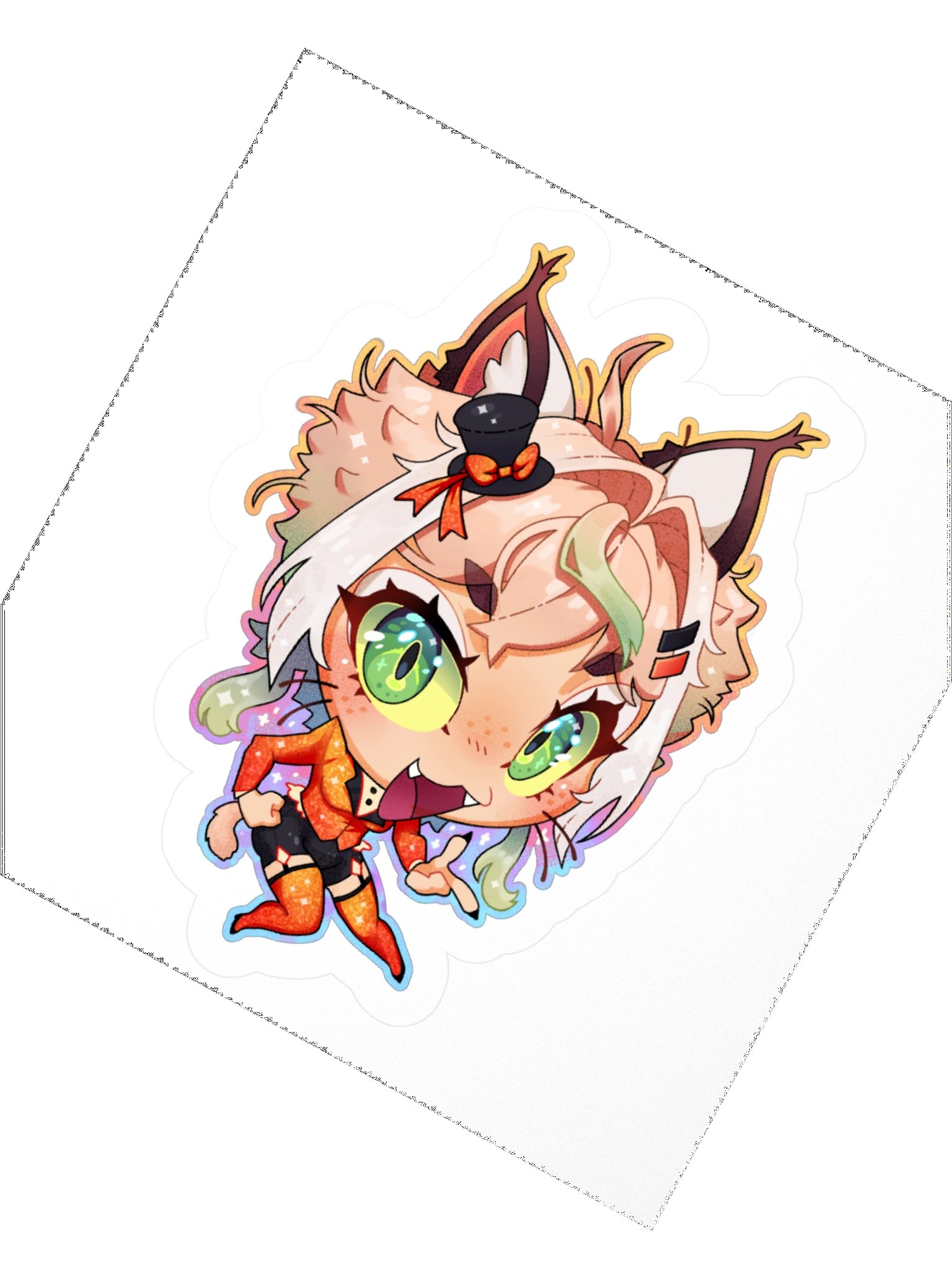 Chibi Celebrator Sneb | Sticker product image (4)