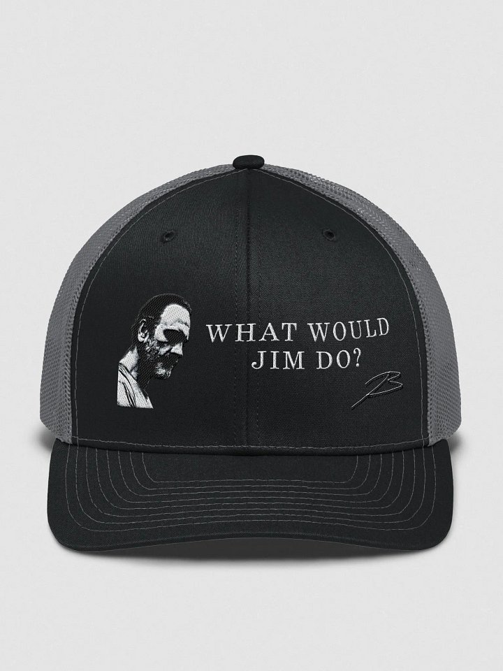 What Would Jim Do Trucker Hat product image (1)