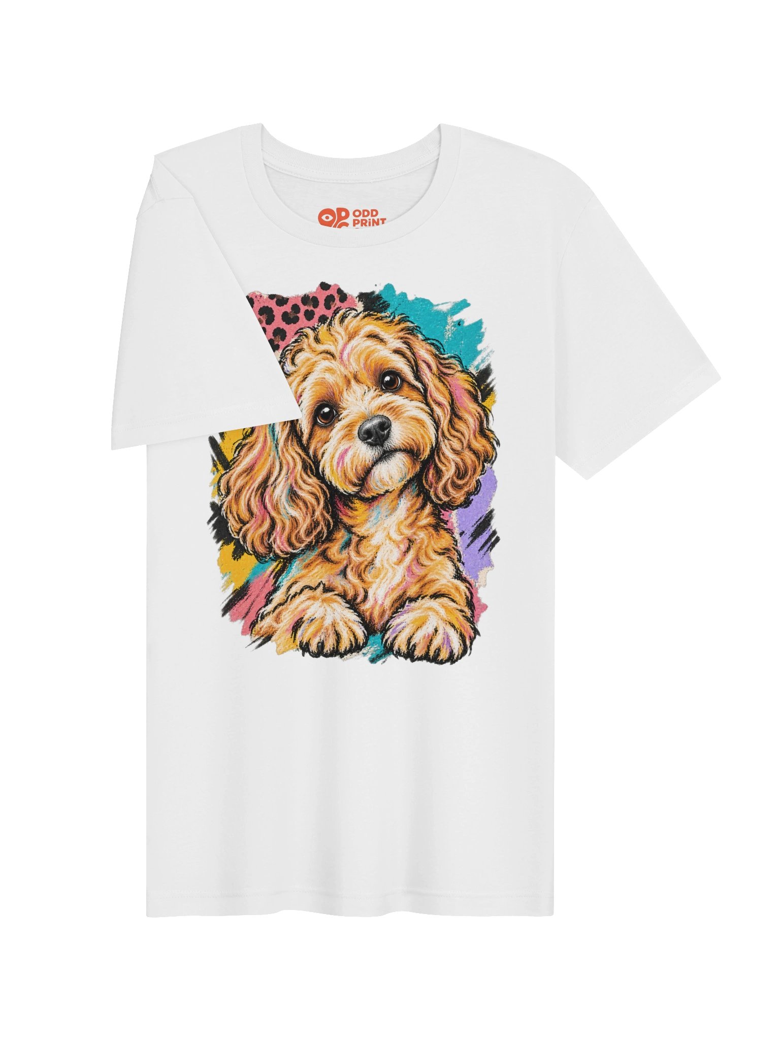 Cavoodle Colour Pop Dog T-Shirt product image (4)