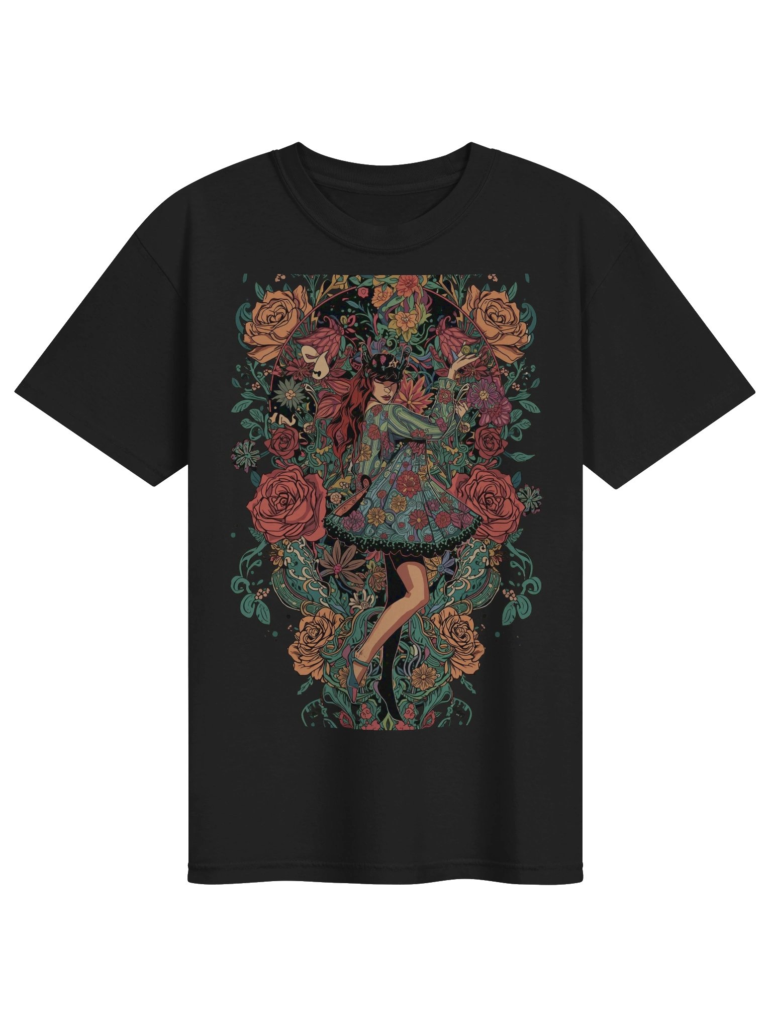 Floral Enchantress Heavyweight Tee product image (1)