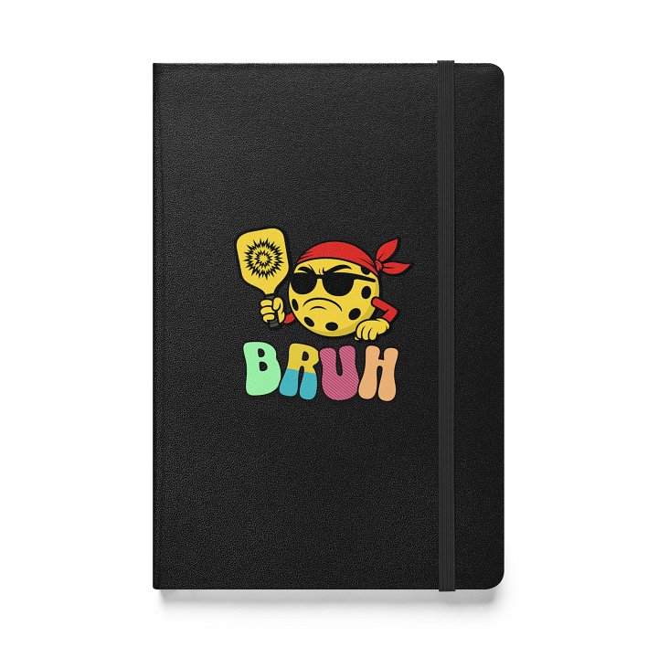 Bruh Pickleball Ball Hardcover Notebook product image (1)