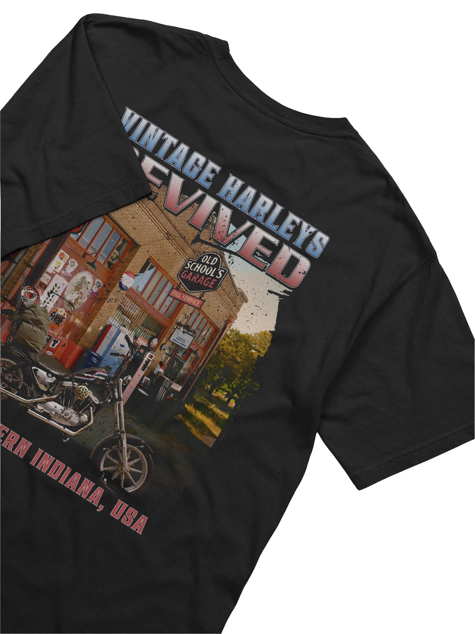 Old School’s Garage – Full Service Tee (Northern Indiana, USA) product image (4)