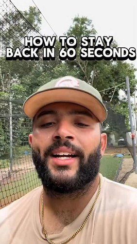 Stay back and in your hip in 60 seconds #baseball #trusttheprocess #mlb