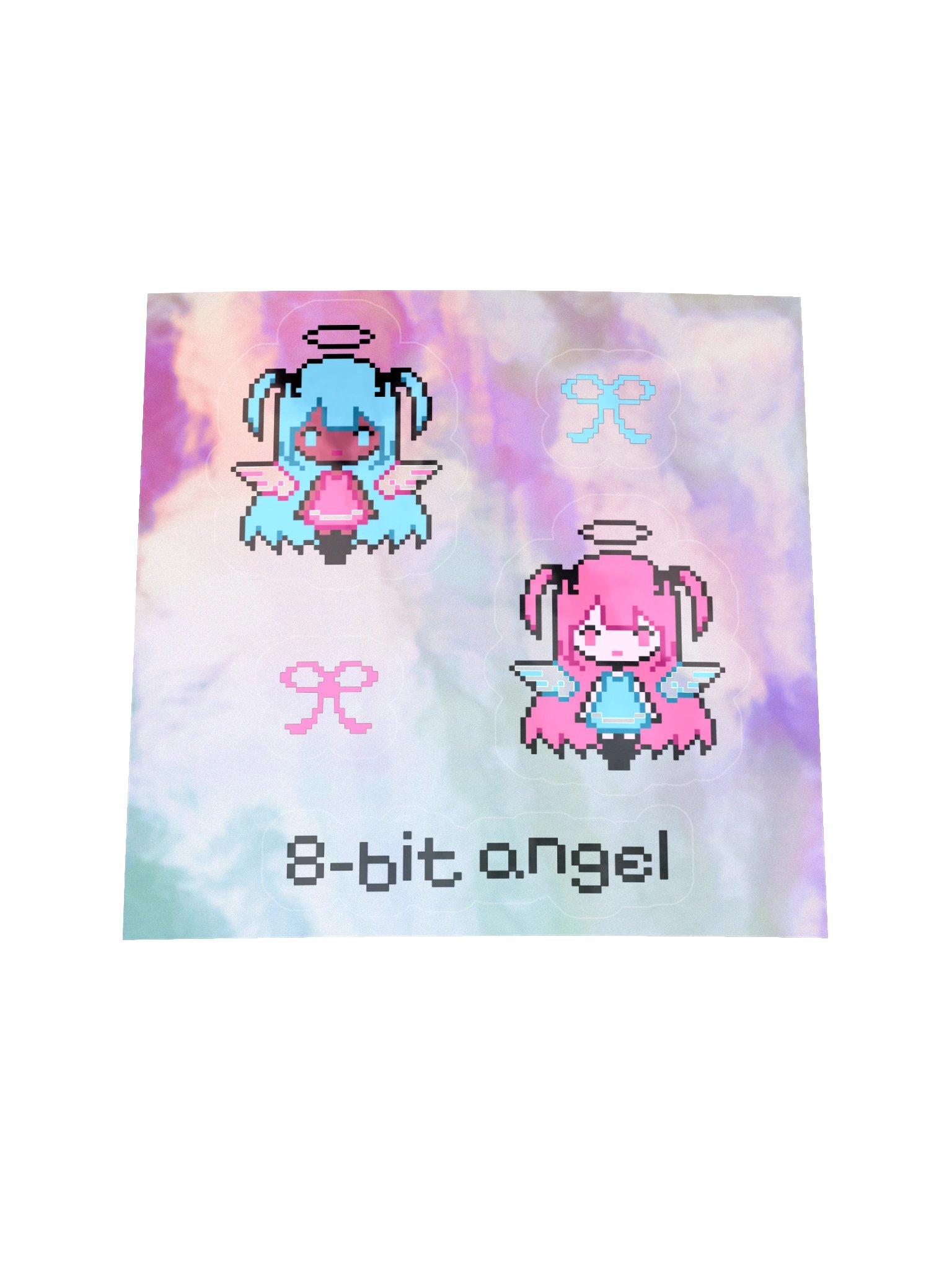 8-bit angels // holographic stickers product image (1)