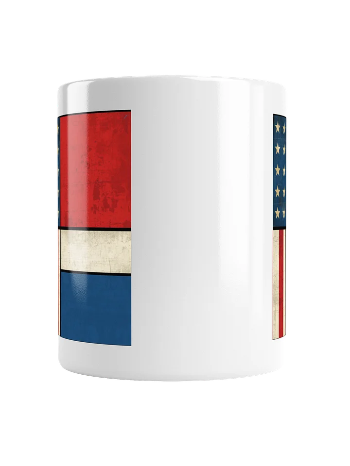Vintage Flag Grid Glossy Mug product image (5)