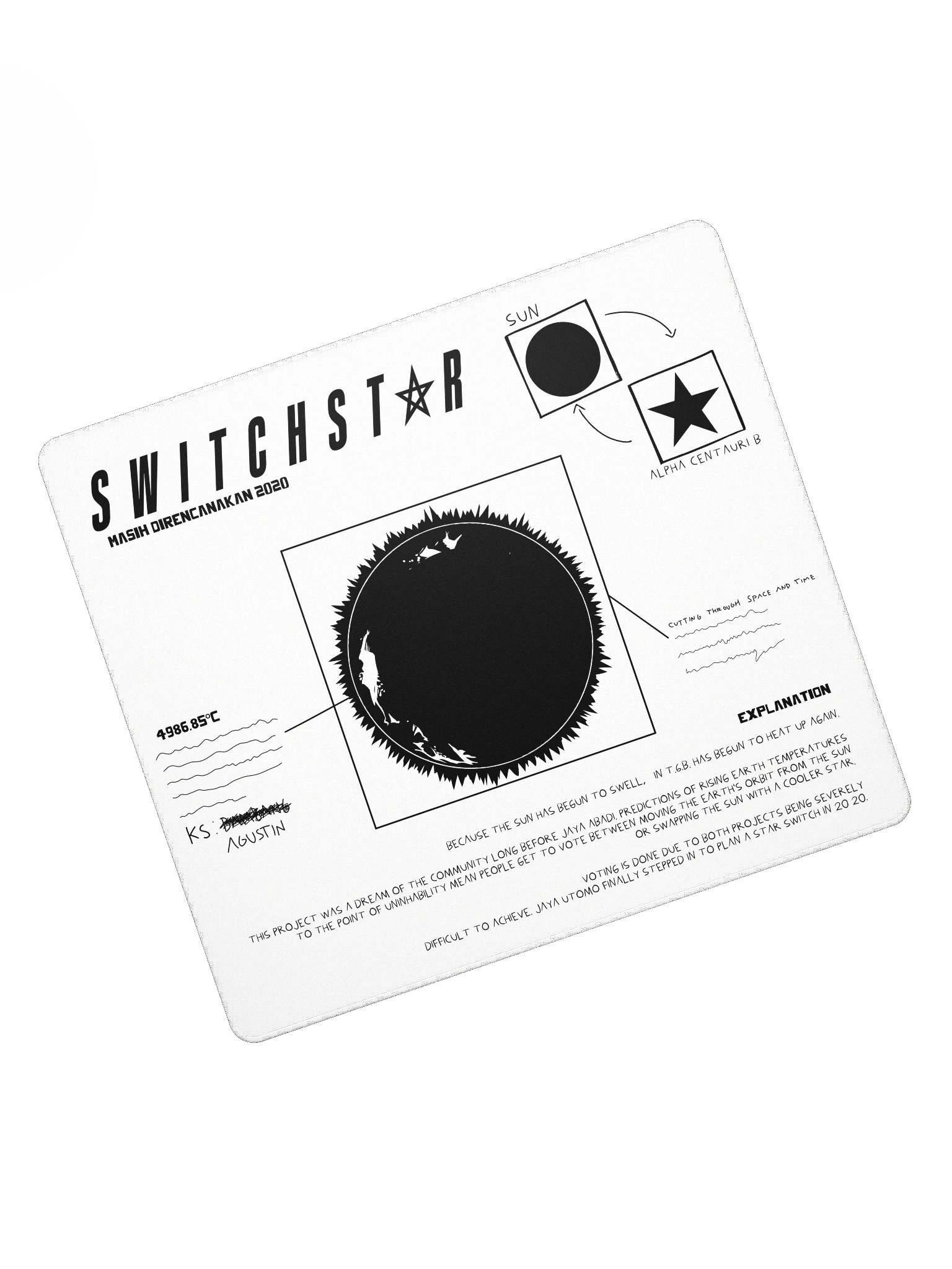 DESKMAT | SWITCHSTAR (WHITE EDITION) product image (1)