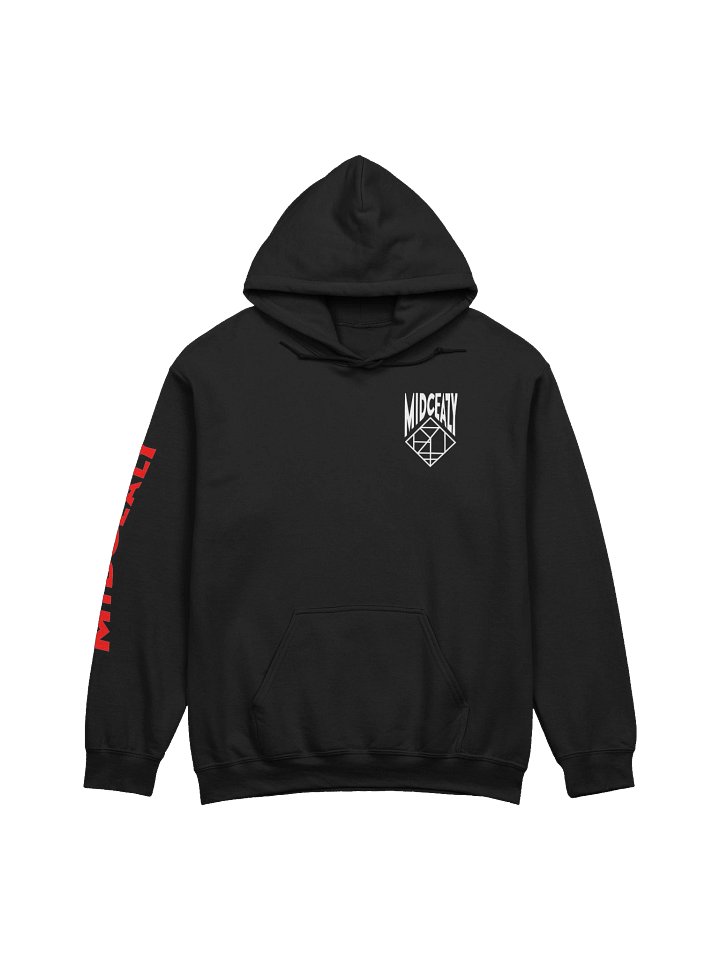 Mid Ceazy Hoodie - Red + White product image (1)