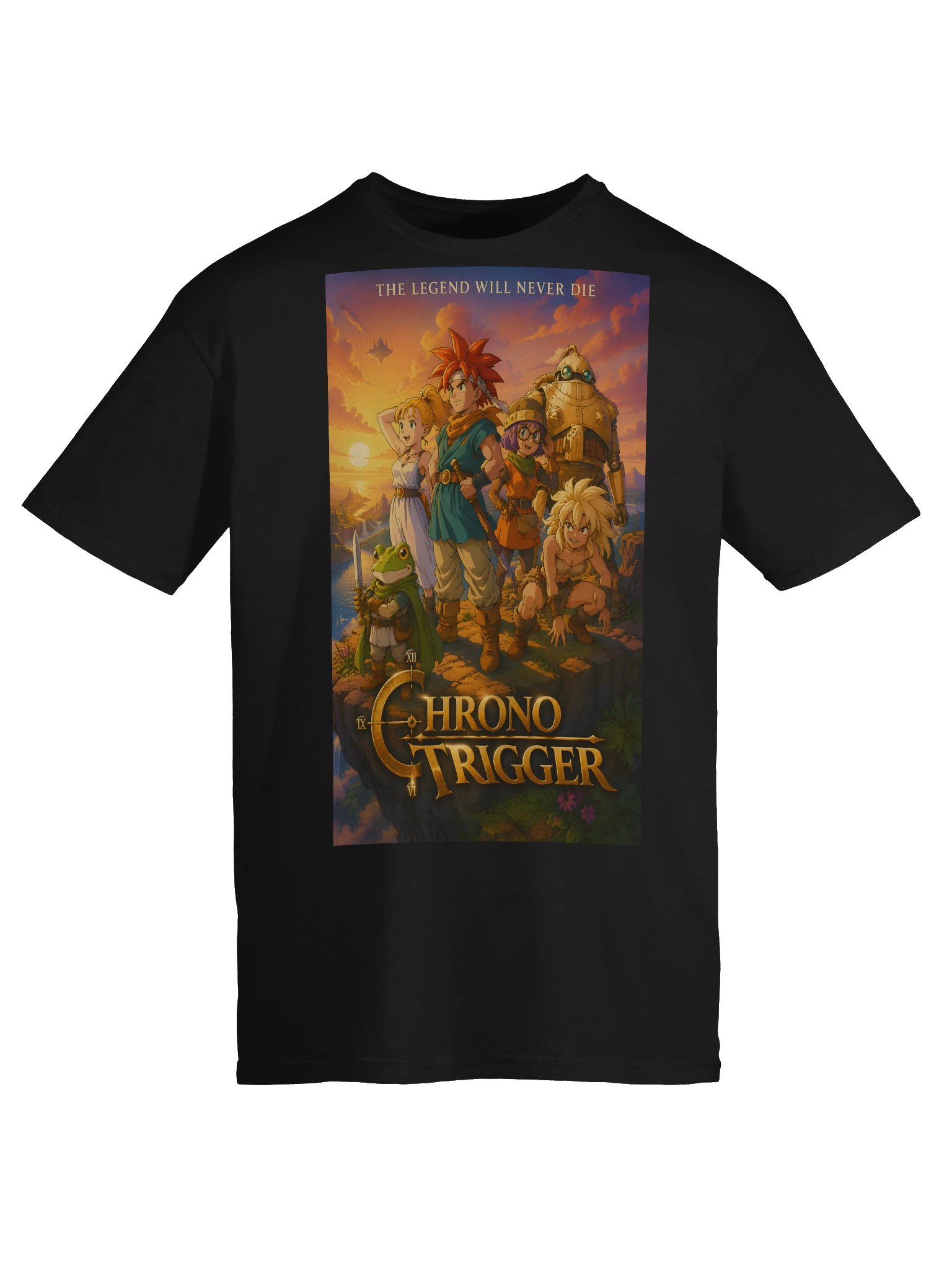 Chrono Trigger Sunset Poster Tee product image (9)