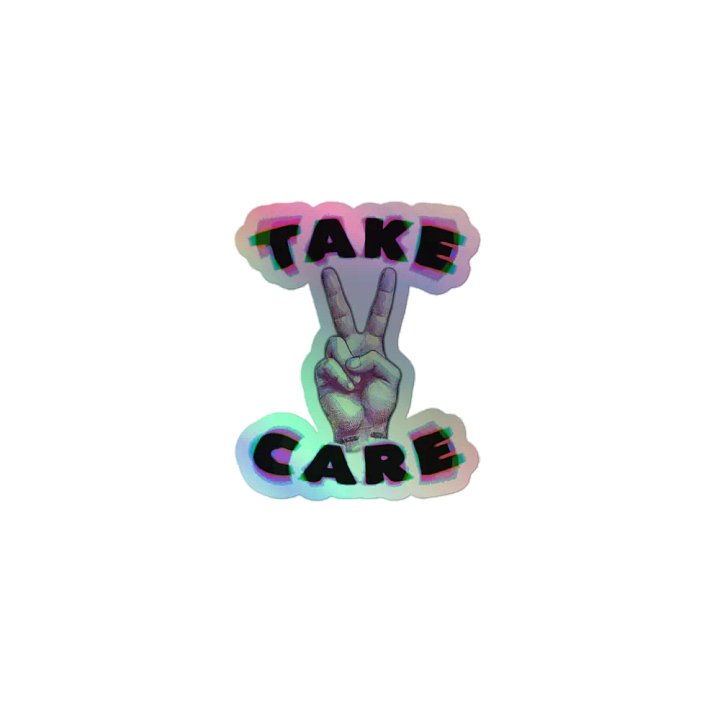 Take Care Holographic product image (1)