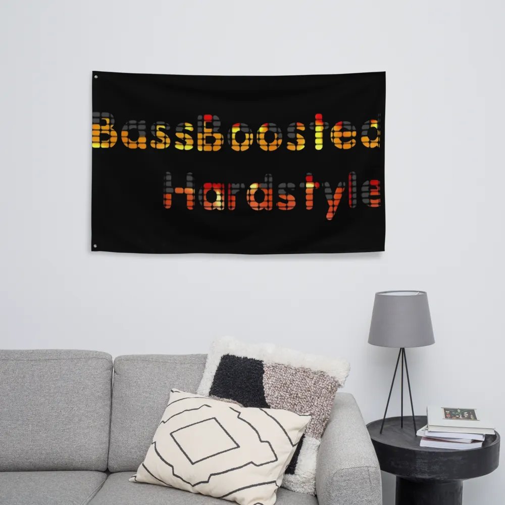 BassBoostedHardstyle Flag product image (8)