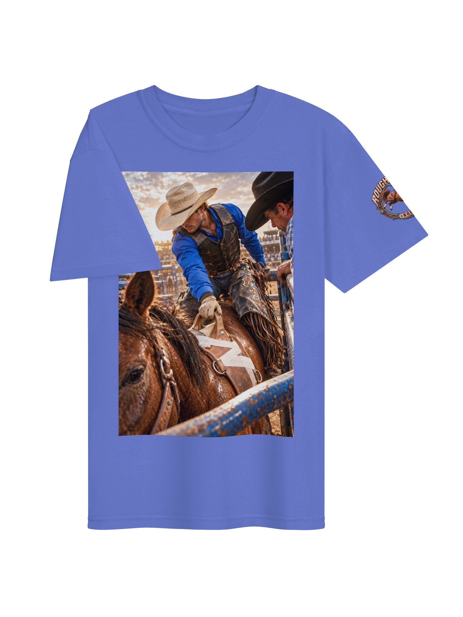 Bareback Bronc Chute to Pickup T-Shirt | ROUGHSTOCK RODEO™ product image (131)