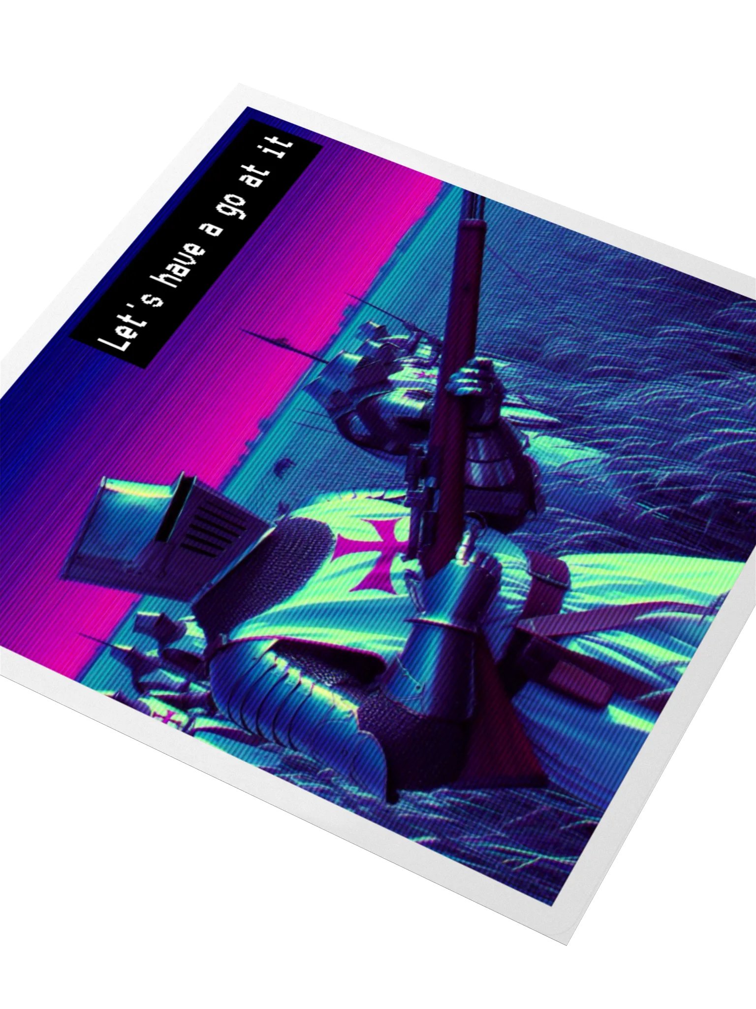 Let's have a go at it STICKER product image (11)