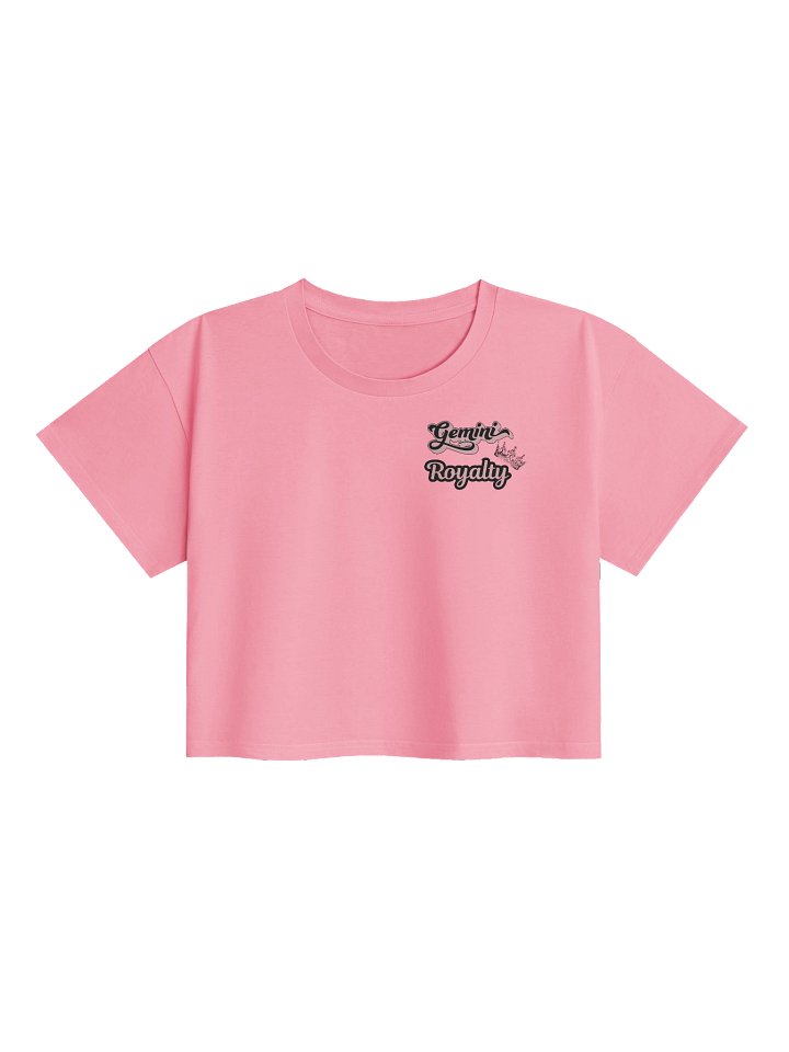 Gemini Royalty — Colour Women's Premium Crop Top product image (2)