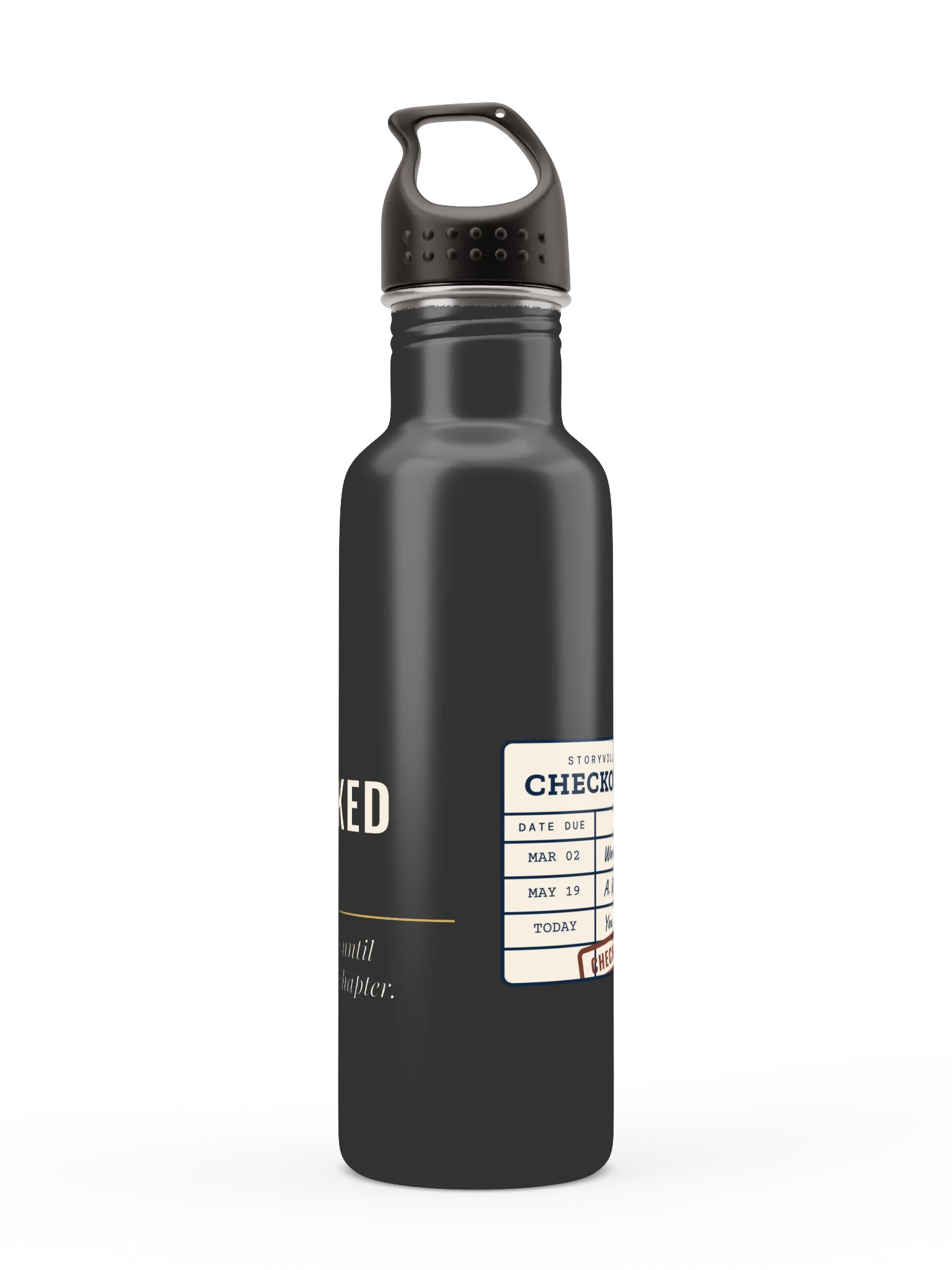 Checked Out Water Bottle product image (4)