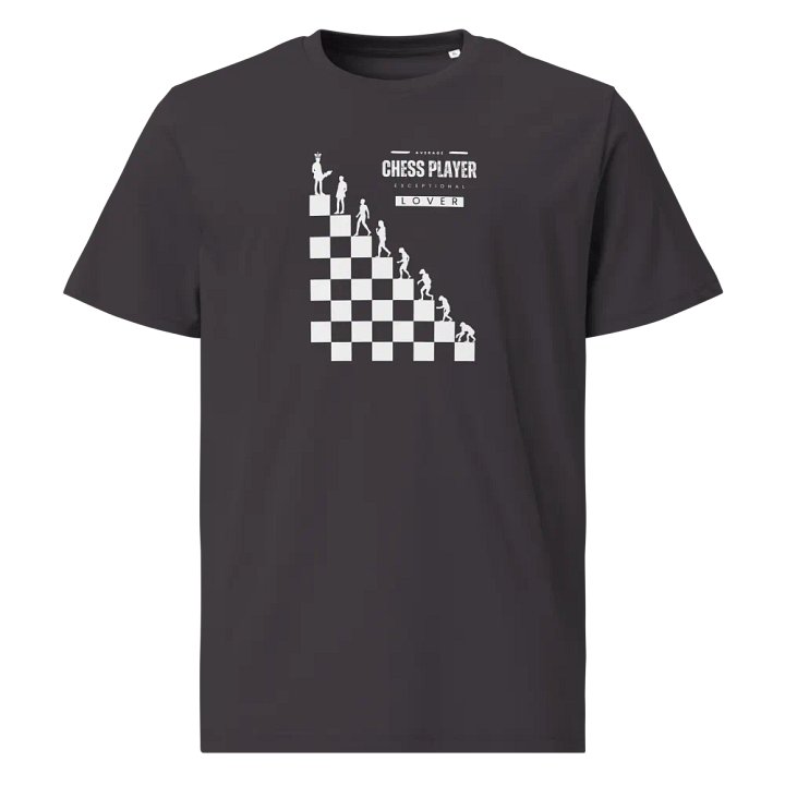 The Evolution of Chess T-Shirt - Dark Edition & Slogan product image (11)