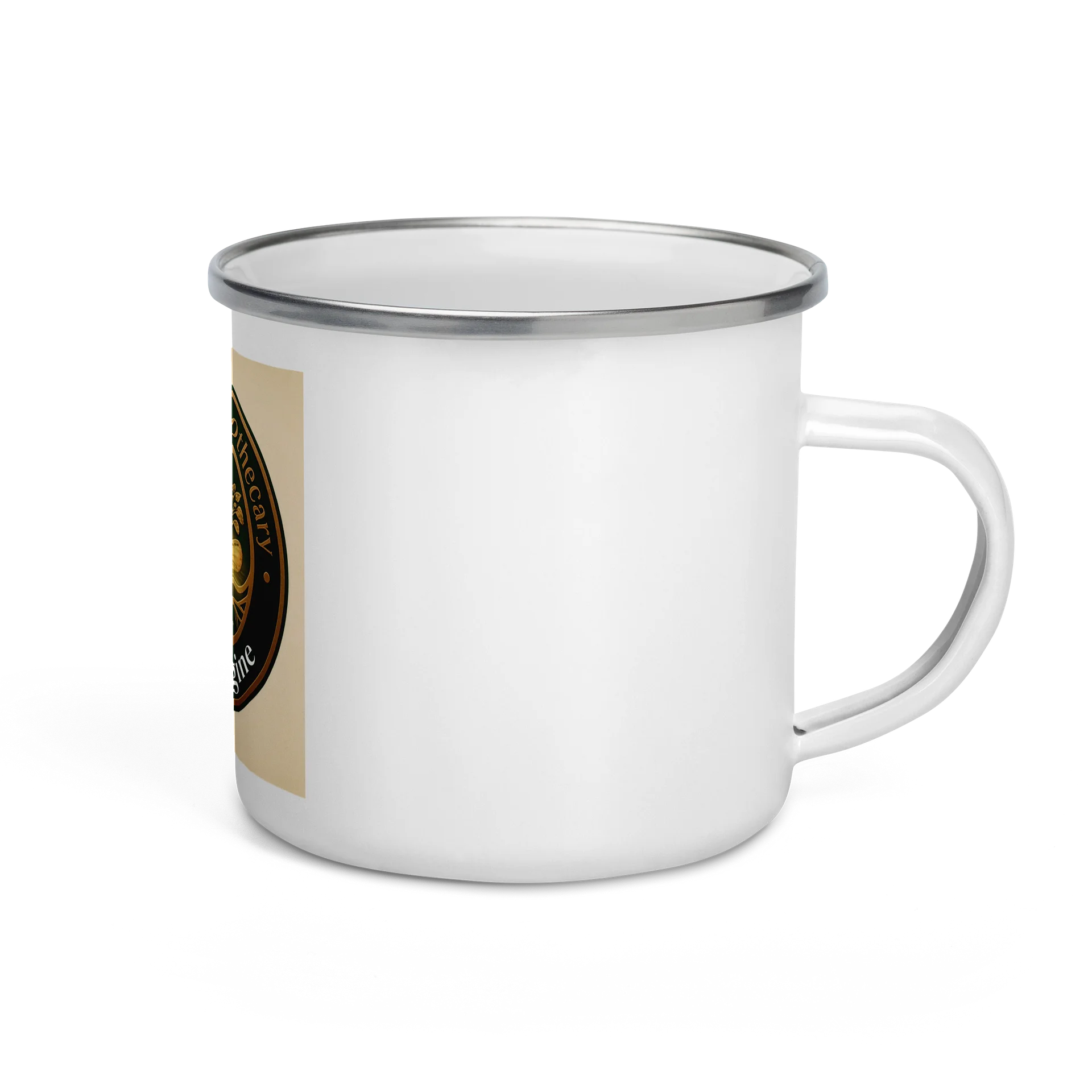 The Living Flow Apothecary Enamel Mug product image (1)
