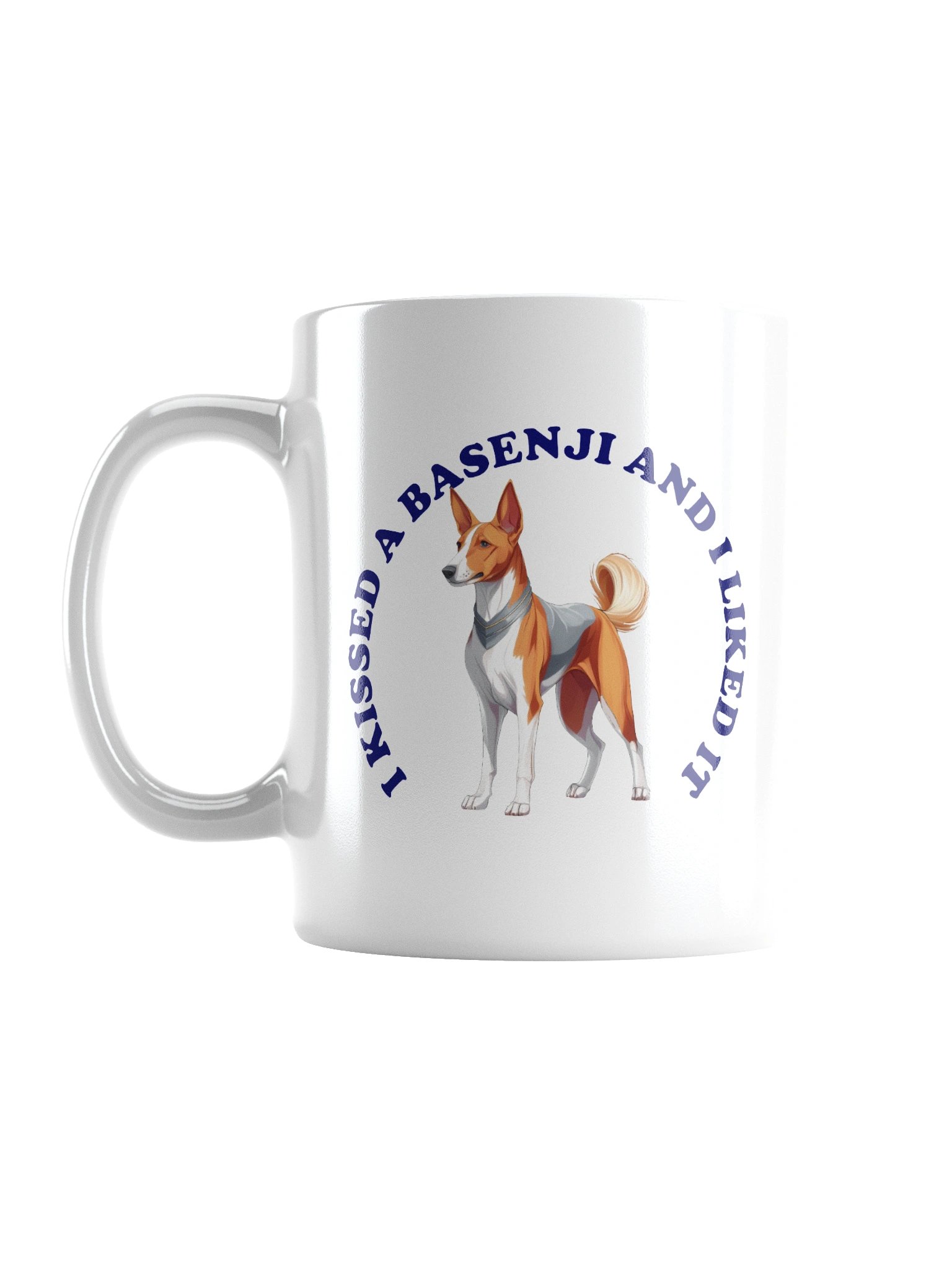 I Kissed a Basenji, Mug product image (3)
