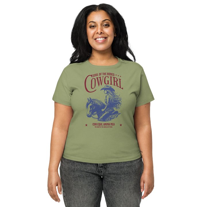 Soul of the Rodeo Women’s High-Waisted Tee product image (1)