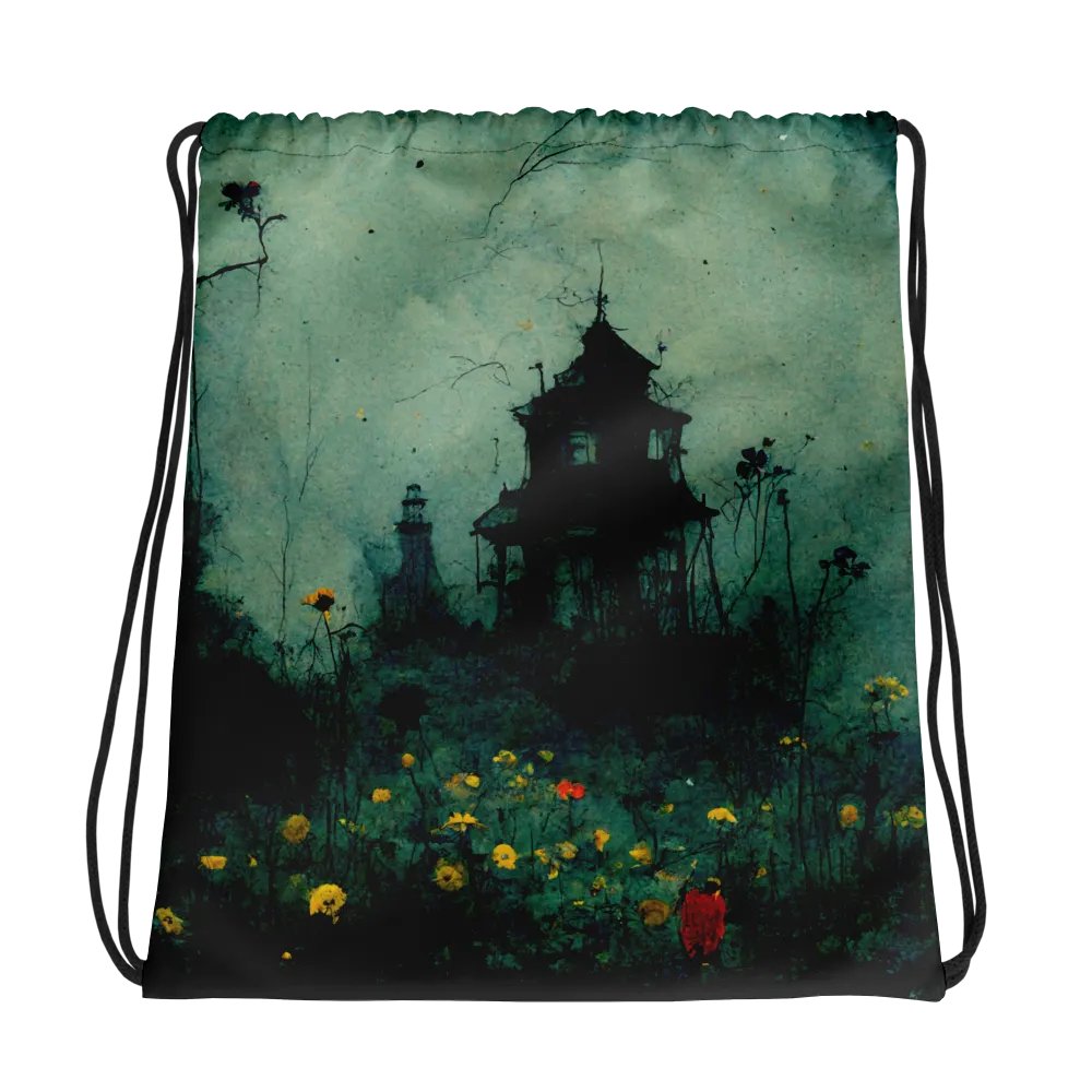 Enigmatic Garden Drawstring Bag product image (1)