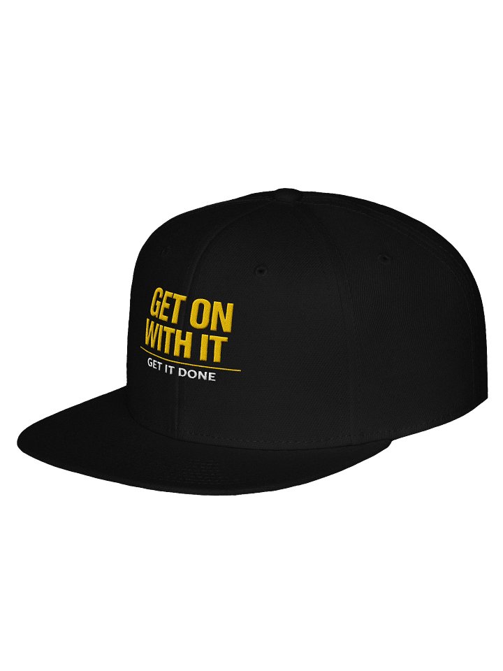 GET ON WITH IT — SNAPBACK CAP product image (13)
