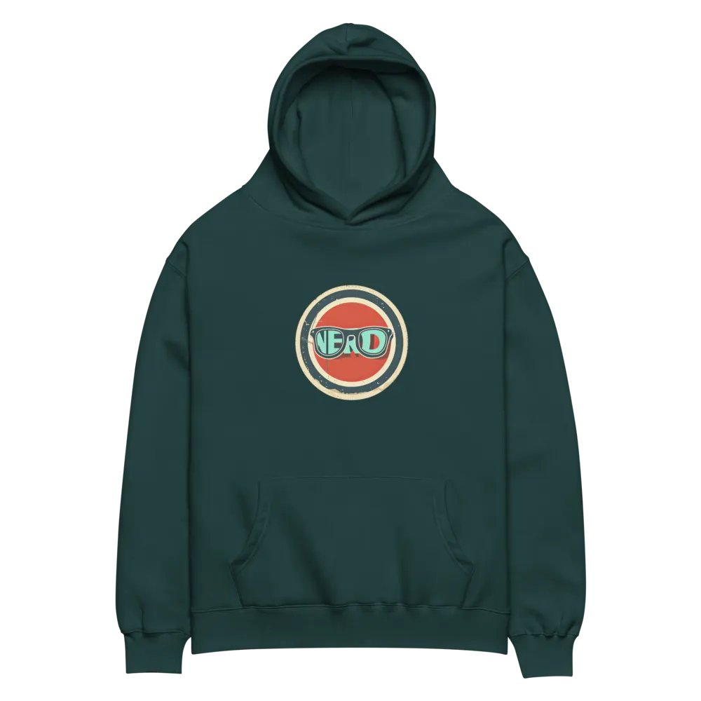 Vintage Nerd Premium Oversized Hoodie product image (2)