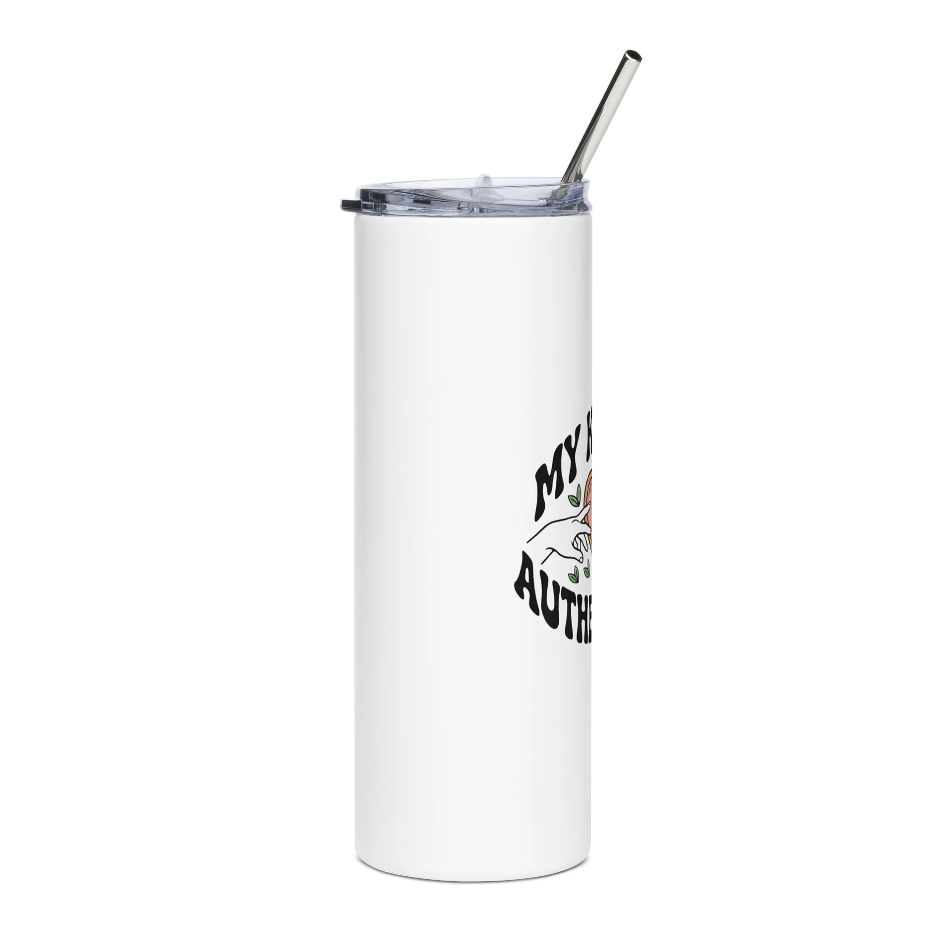 “My Kink Is Authenticity” White Tumbler product image (4)