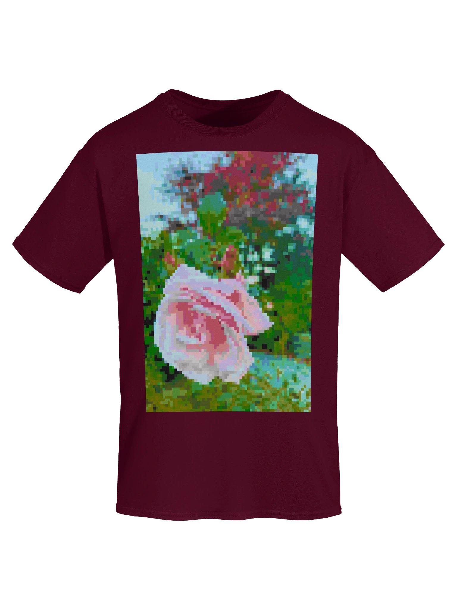 pixel rose graphic tee product image (15)
