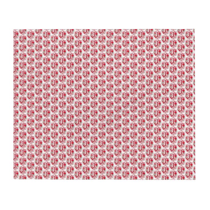Valentine’s Monogram Letter J(2) Blanket product image (2)