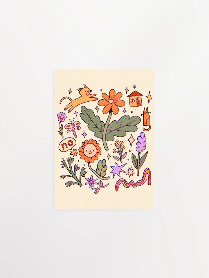 Happy Doodles Print product image (2)