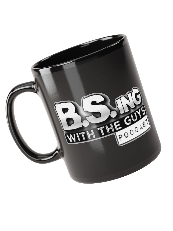 B.S.ing With The Guys black coffee mug product image (1)