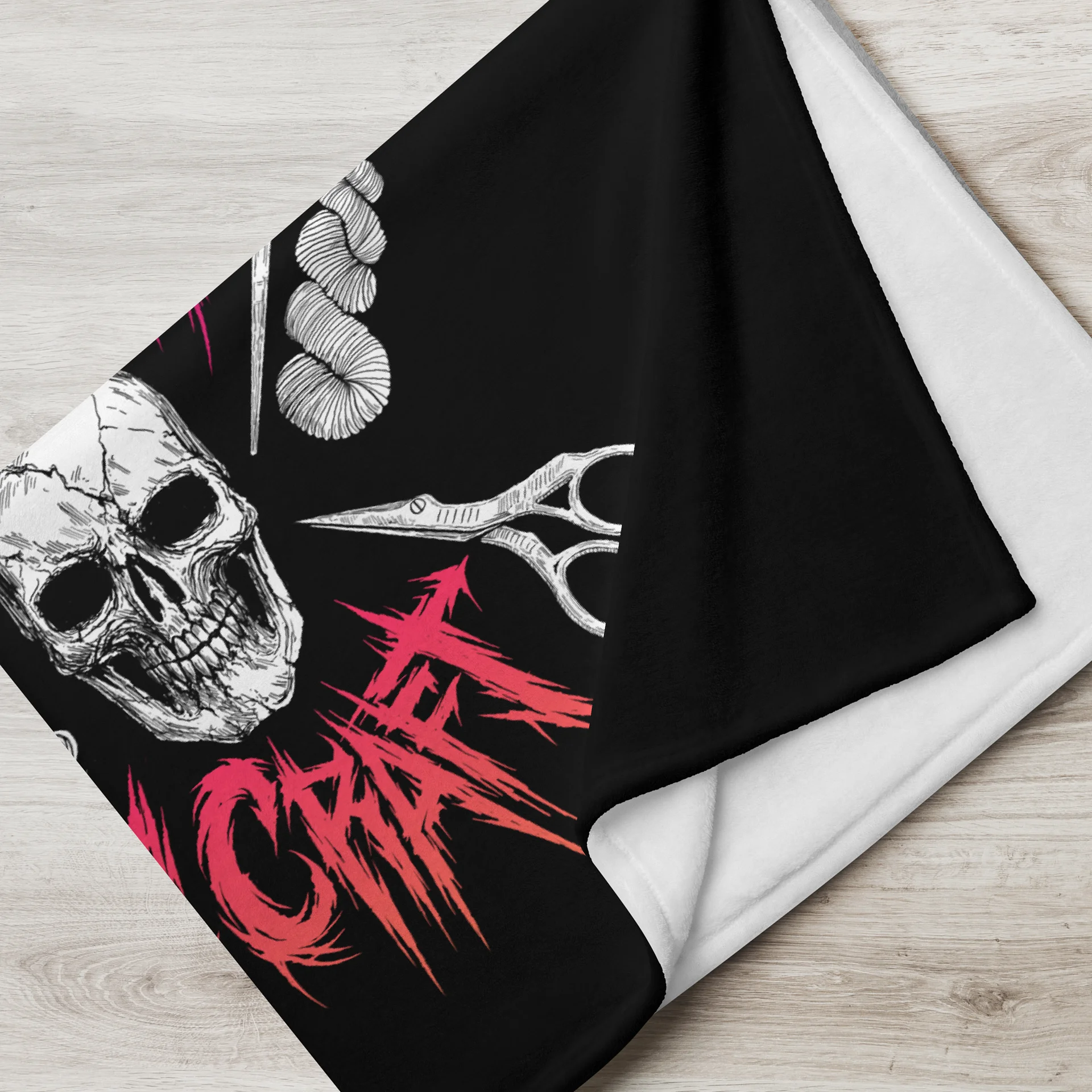 Hell Yeah I Craft Throw Blanket (Miami) product image (2)