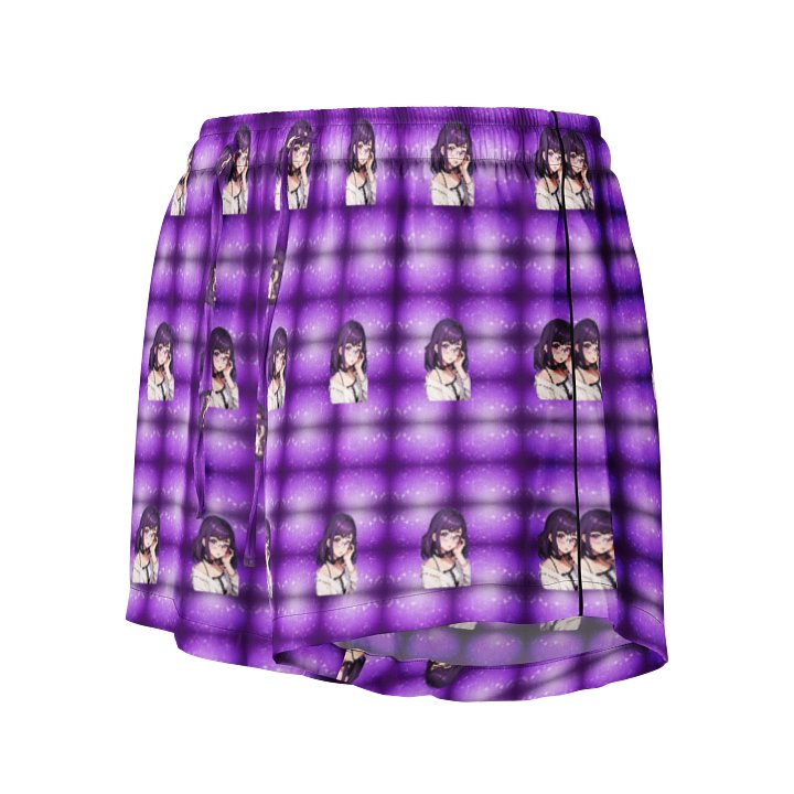 (Purple WAIFU) K Women's Pajama Shorts product image (1)
