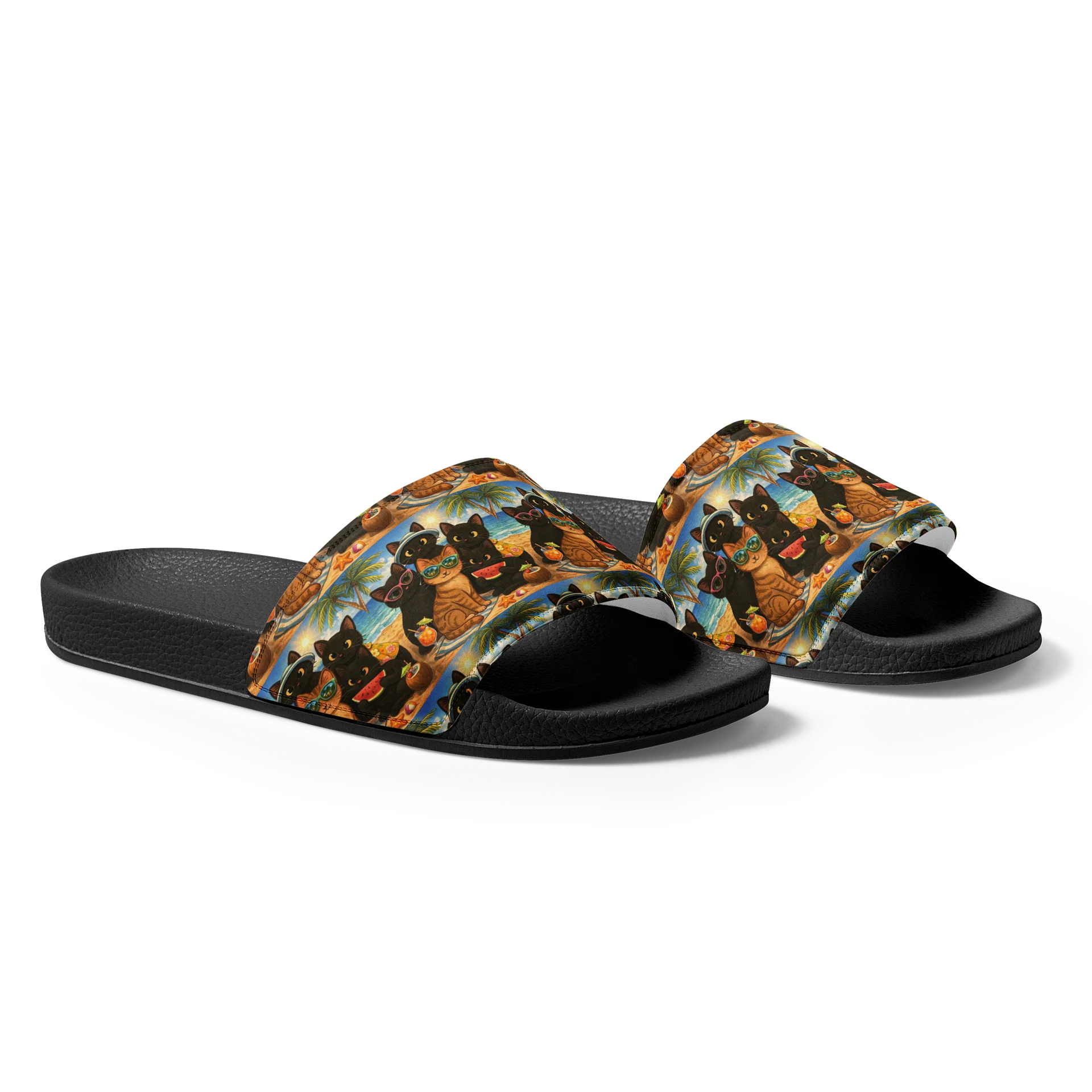 Cat brigade summer Men's Slides product image (1)