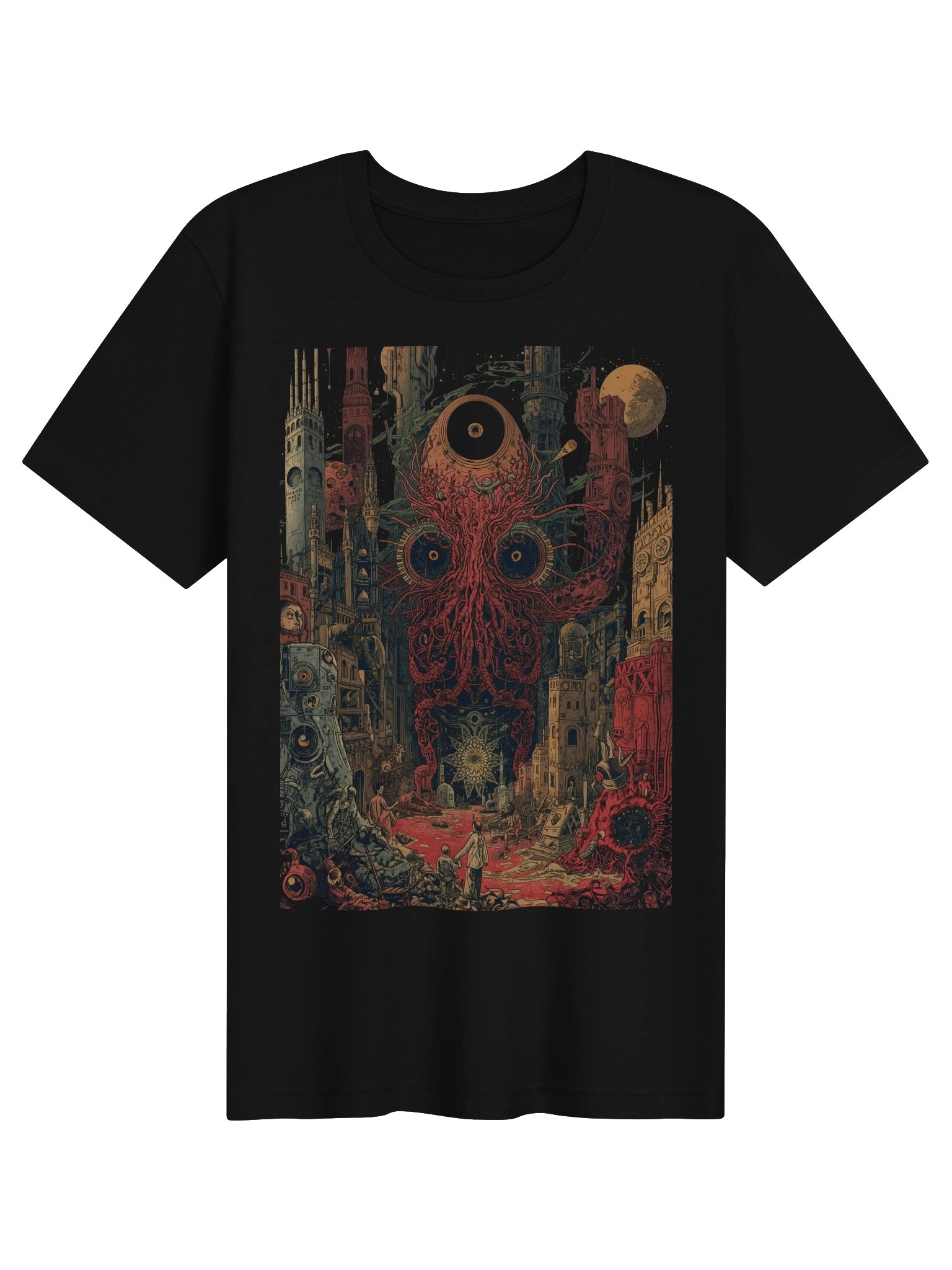 Ethereal Cityscape Lightweight T-Shirt product image (1)