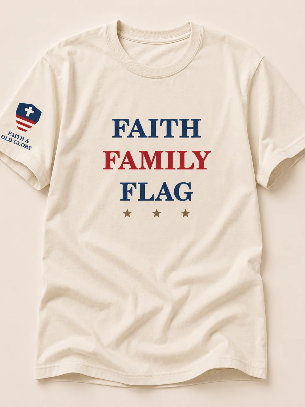 Faith Family Flag Tee product image (2)