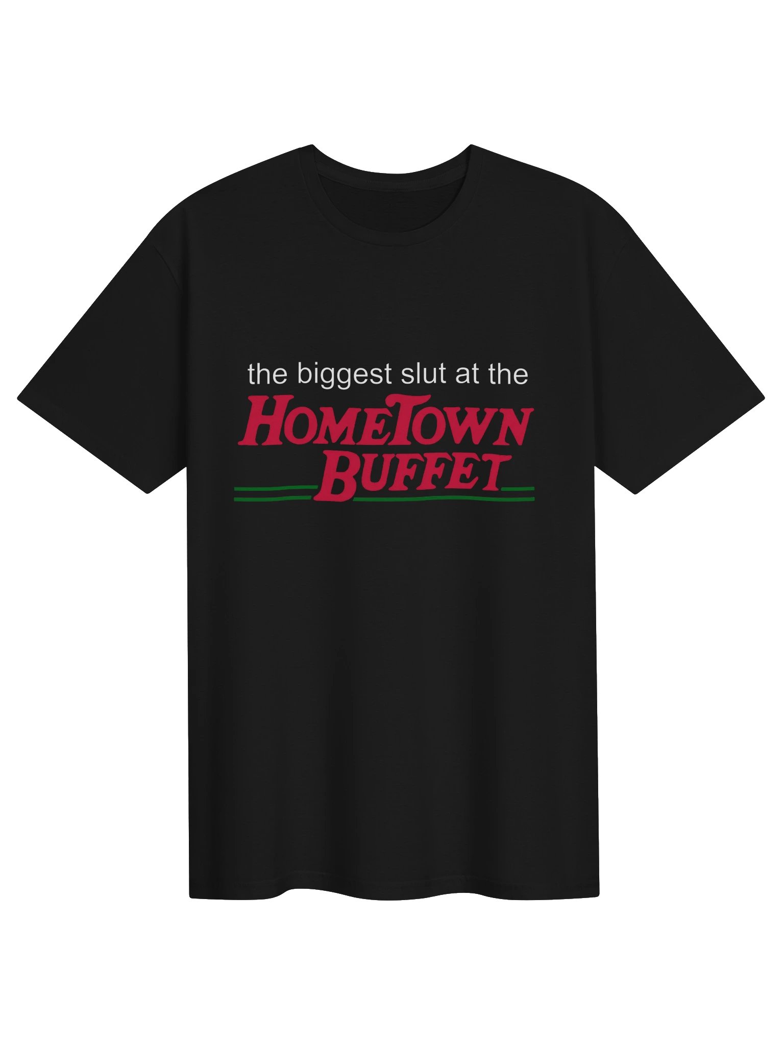 HomeTown Buffet Tee — Black product image (1)
