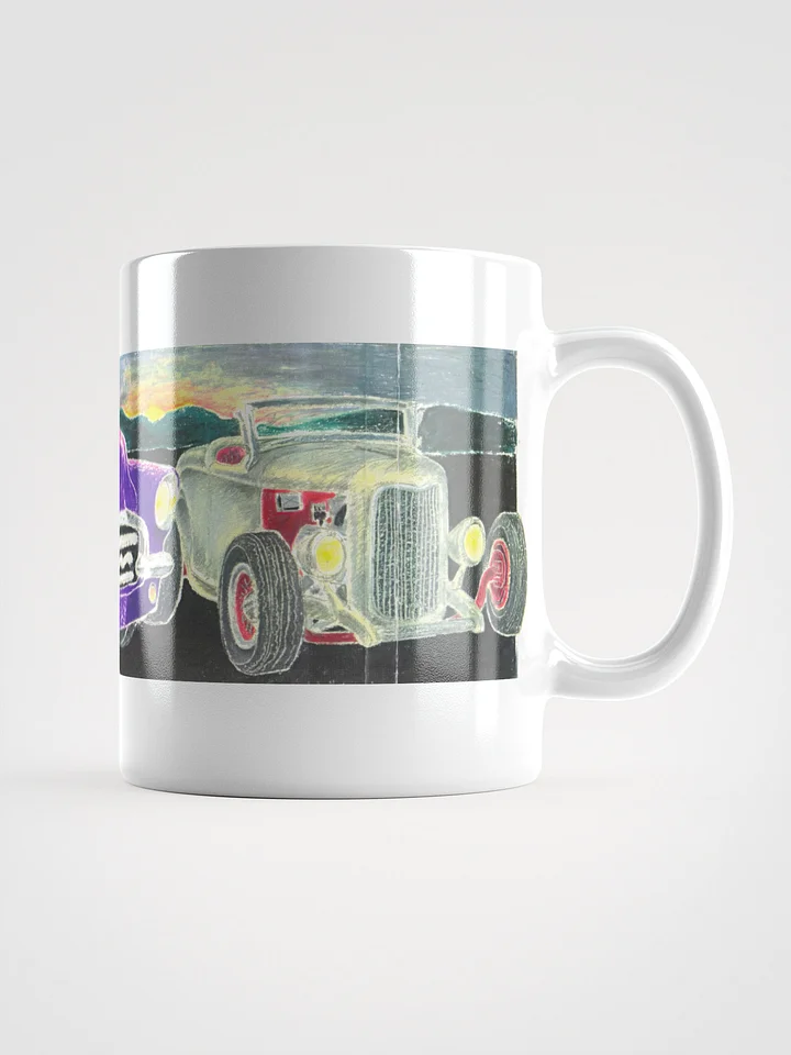 A Century of Rides on White Glossy Mug product image (2)