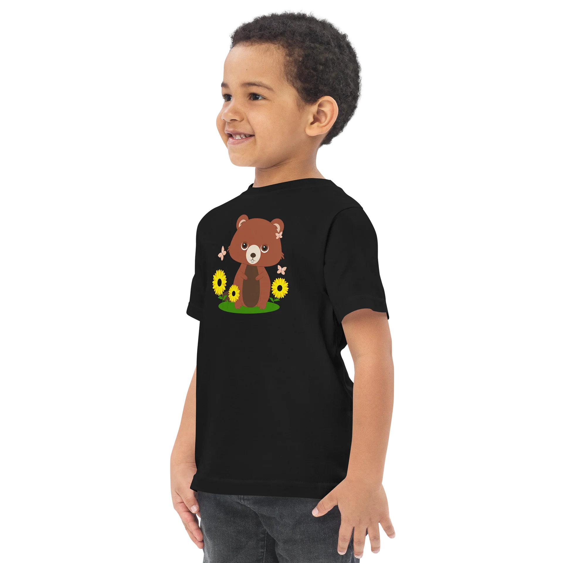 Soft Paws & Petals Beaver Toddler Jersey T-Shirt product image (3)