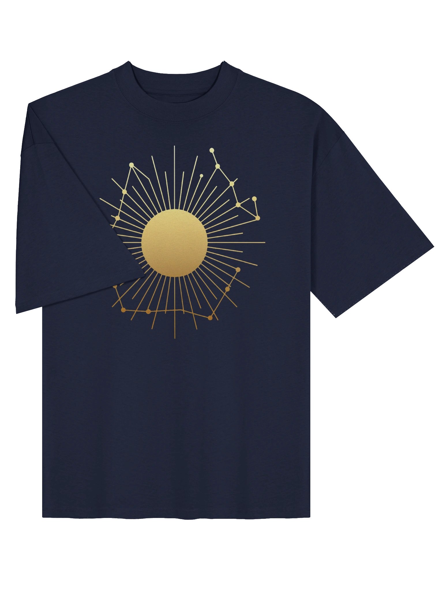 Golden Constellation Unisex Oversized Tee product image (3)