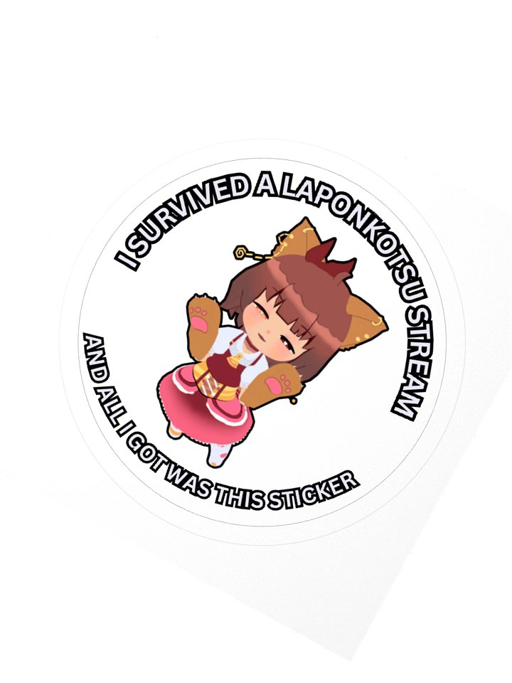 i SURVIVED STICKER product image (4)