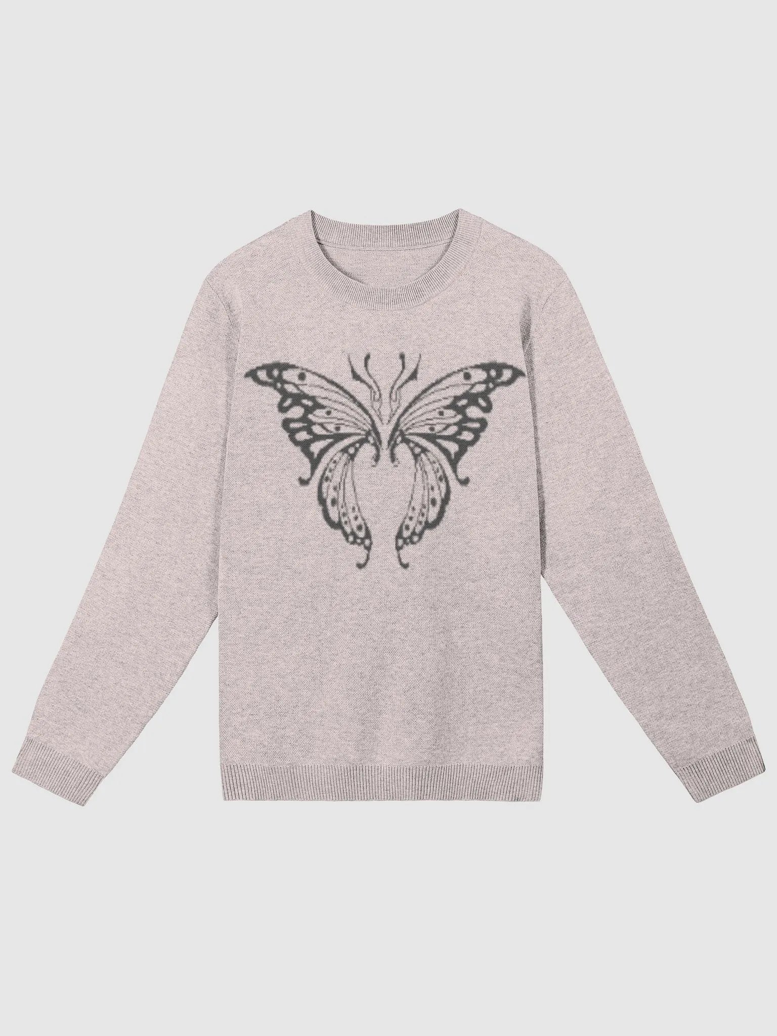 Butterfly Dream Knitted Crewneck rose product image (1)