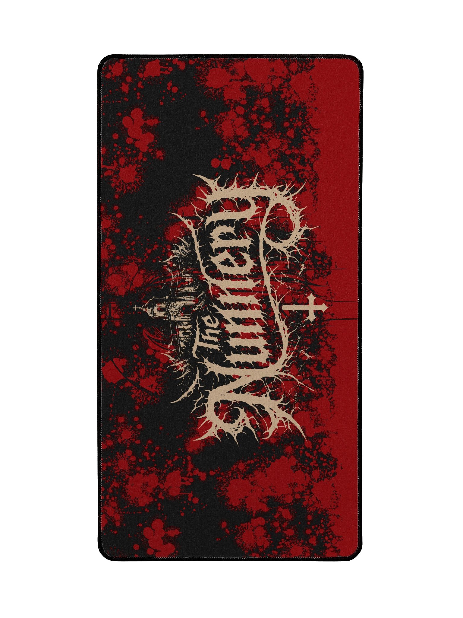 The Nunnery Blood Splatter Desk Mat product image (2)
