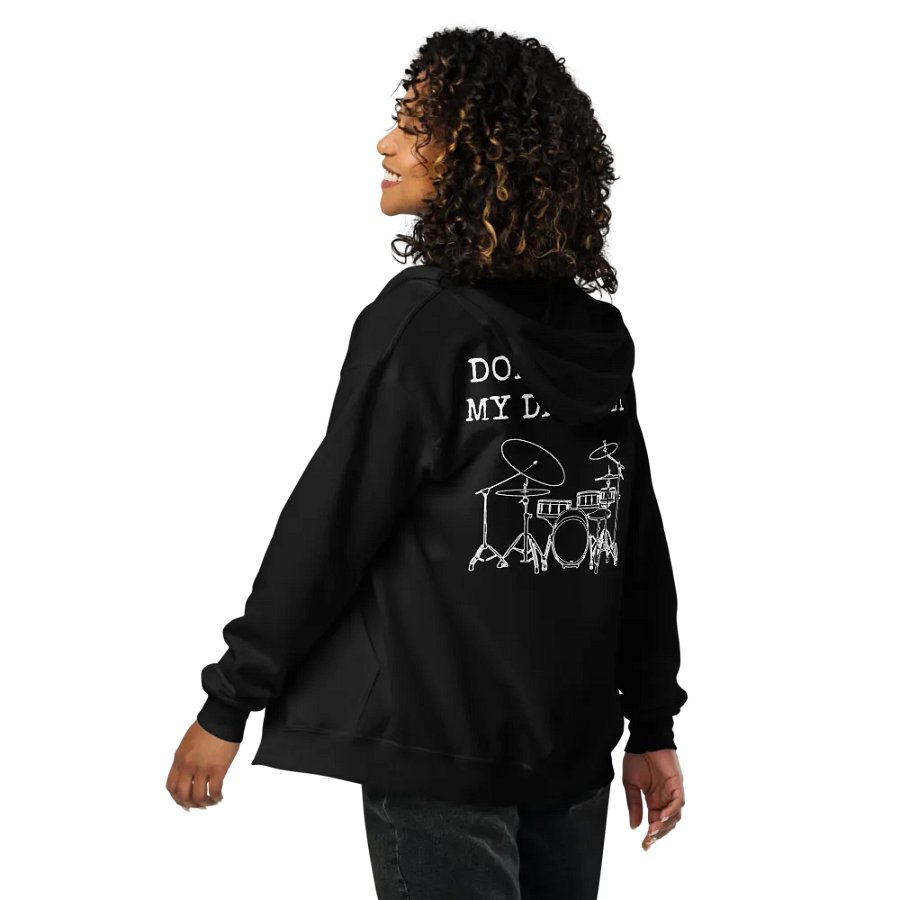 Don't Touch My Drum Set zip hoodie product image (10)