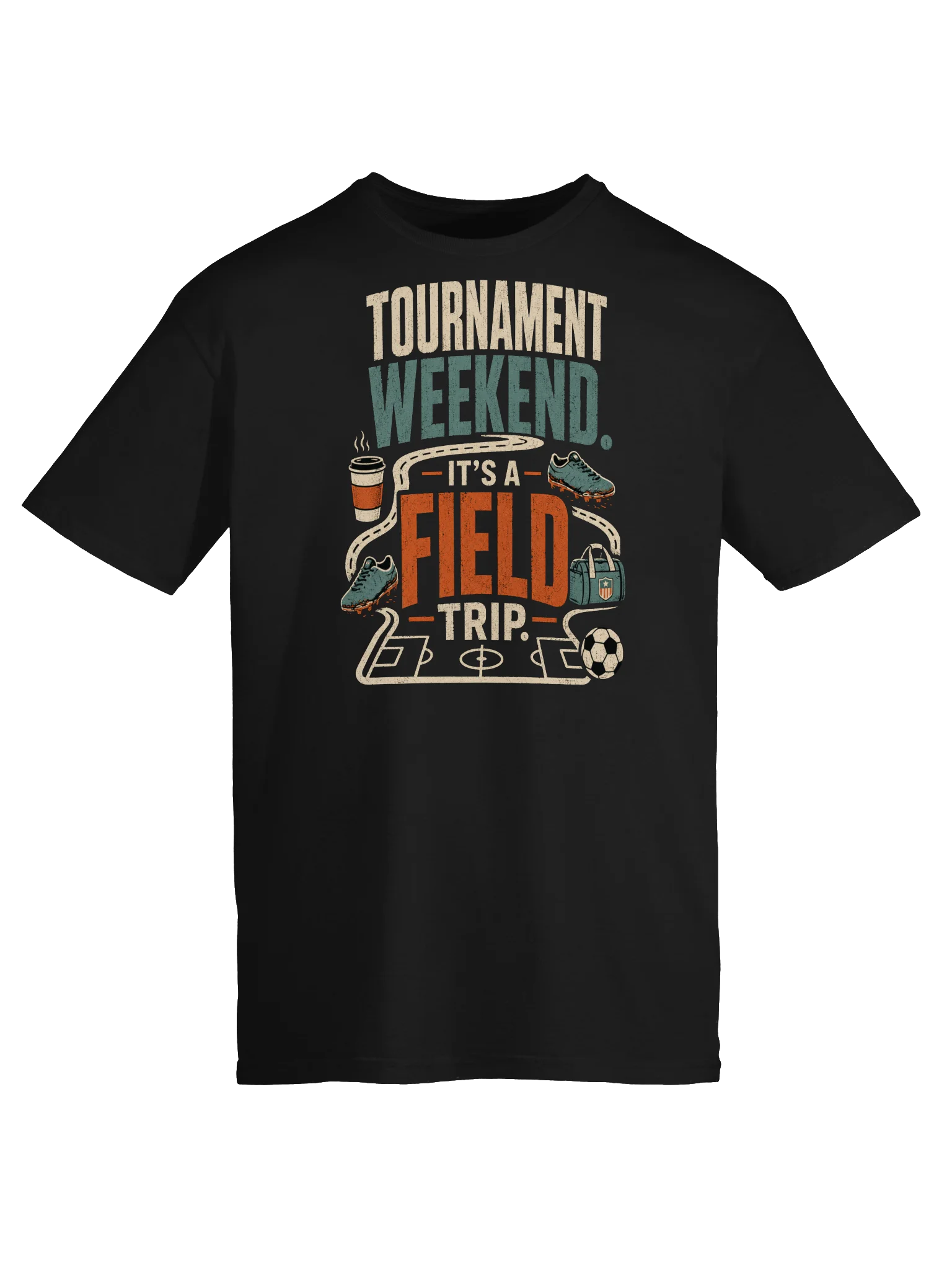 Tournament Weekend Field Trip Soccer Tee product image (5)