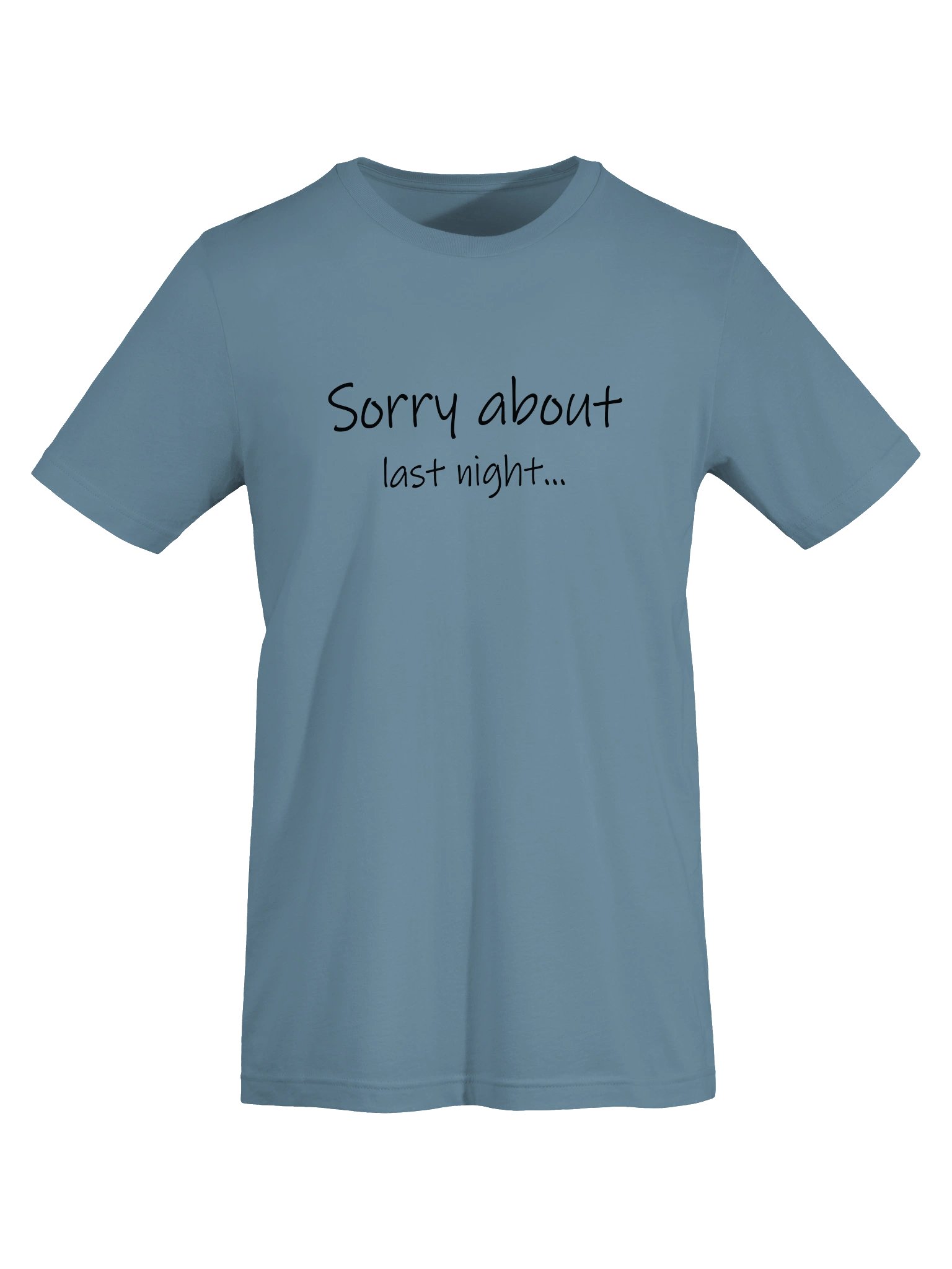 Sorry About Last Night Supersoft Tee product image (45)