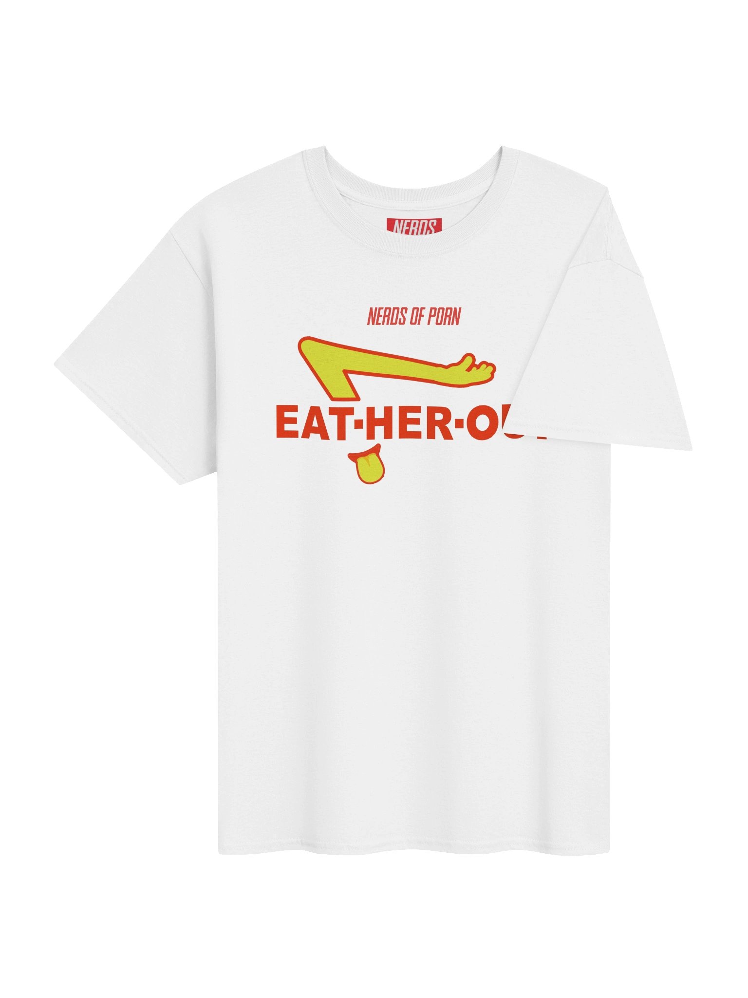 Eat Her Out Restaurant Parody Tee (white) product image (6)