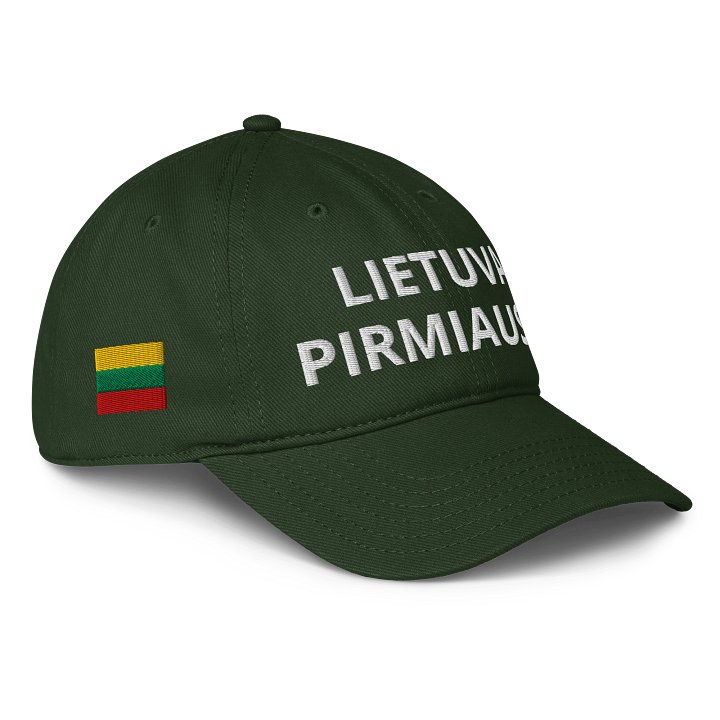 Lithuania First Embroidered Cap product image (1)