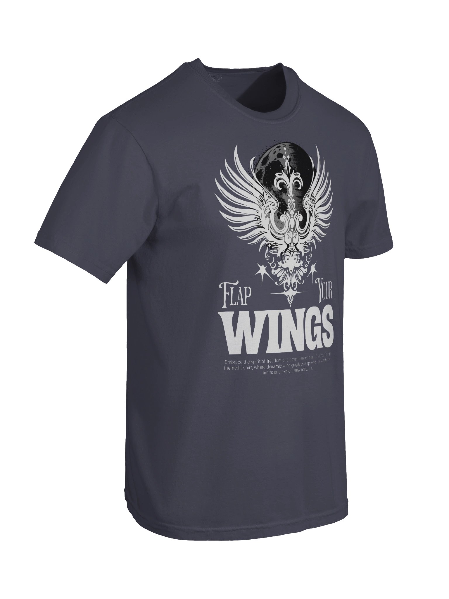 Stylish Flap Your Wings Graphic T-Shirt for Everyday Wear product image (66)