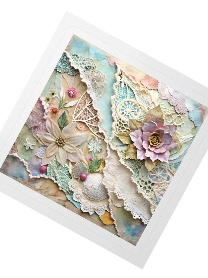 Layered Realms Collage Sticker #4 product image (5)