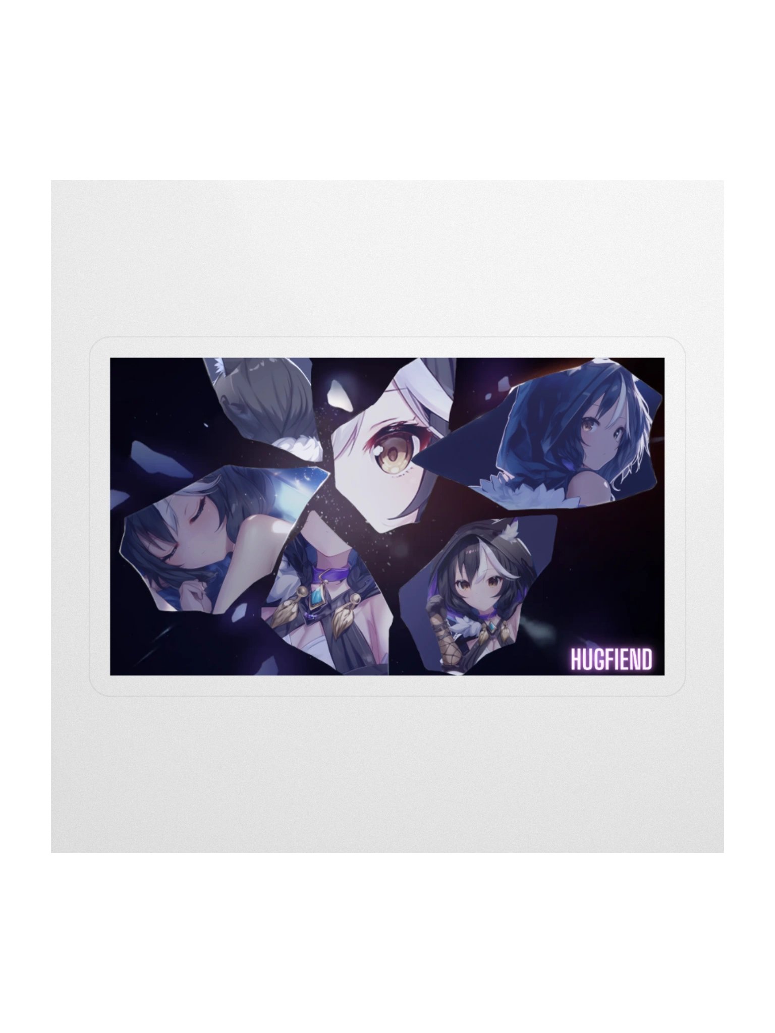 Hugkai: Ube Rail Eidolons Sticker product image (1)